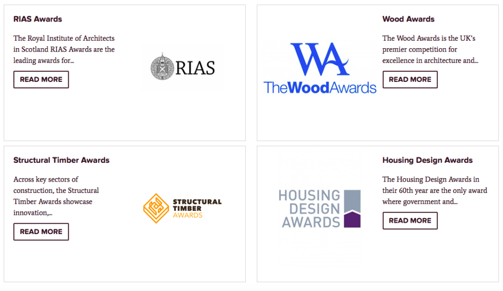 wood for good awards